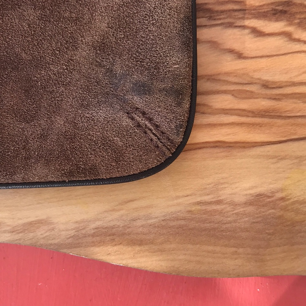 Coach Suede Wristlet - Picture 3 of 5